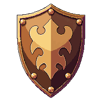 bronze shield