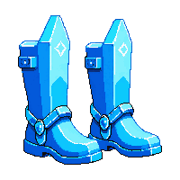 crystal boots