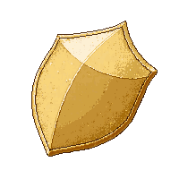 golden pauldrons