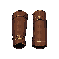 leather gauntlets