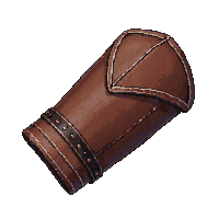 leather pauldrons