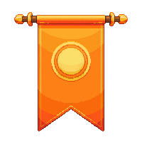 orange banner