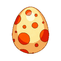 orange monster egg