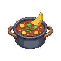 stew pot serving