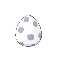 white monster egg