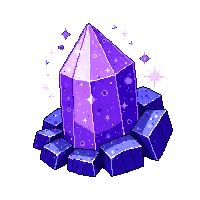 amethyst crystal midnight