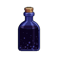 black cursed bottle midnight