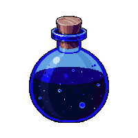 black cursed flask midnight