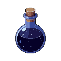 black cursed vial midnight