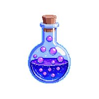 bubbling acid flask midnight