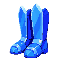 crystal boots midnight