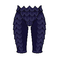 dragon scale leggings midnight