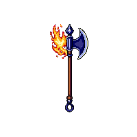 flame axe midnight