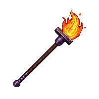 flame mace midnight