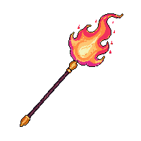 flame staff midnight