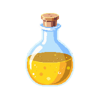 golden elixir vial midnight
