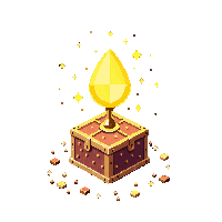golden idol statue midnight
