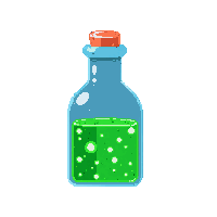 green poison bottle midnight