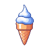 ice cream cone midnight