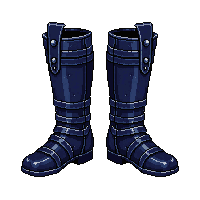 leather boots midnight