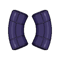 leather gauntlets midnight