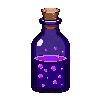 purple magic bottle midnight