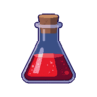 red health vial midnight