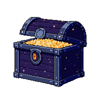 treasure chest closed midnight