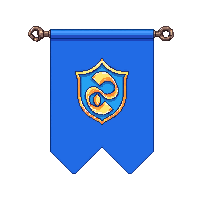 blue banner