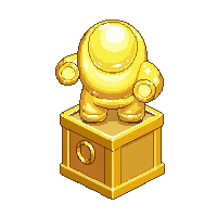 golden idol statue