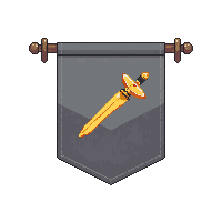gray banner