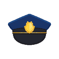 police cap