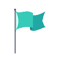 teal flag