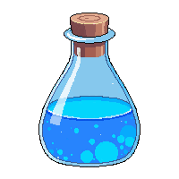 blue mana jug