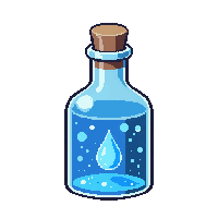 blue mana vial