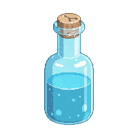 frost blue bottle