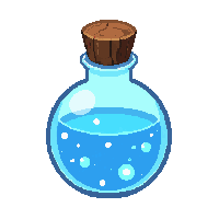 frost blue flask