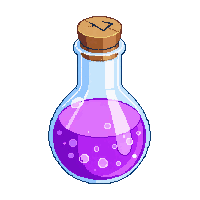 purple magic jug
