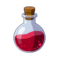 red health flask