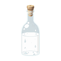 white holy bottle