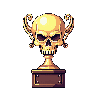boss skull trophy