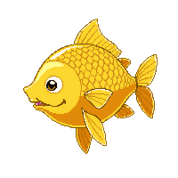 golden fish trophy