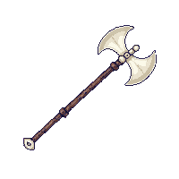 bone halberd