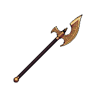 bronze halberd