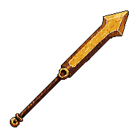 bronze staff