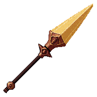 bronze wand