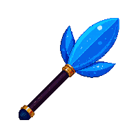 crystal halberd