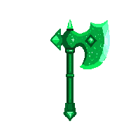 emerald axe