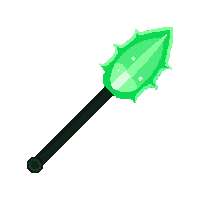 emerald staff