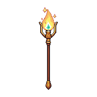 enchanted staff